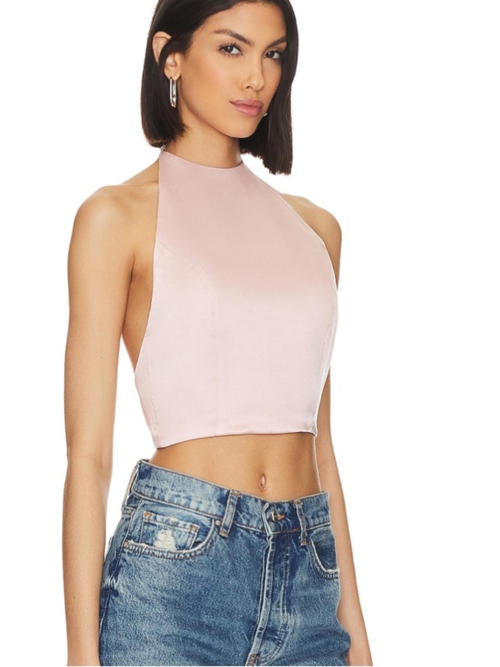 Anine Bing Sleeveless Halter Neck Women Top